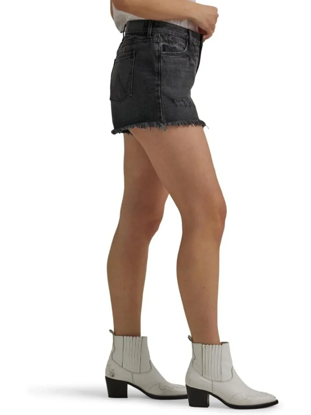 Vintage Mid-Rise Denim Shorts for Women | Classic Style, Casual Summer Wear